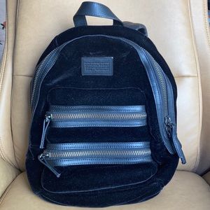 ***SOLD*** Jacobs Velvet Biker Backpack NWOT